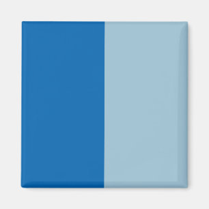 Electric Blue Lemonade und Aquamarine Duo Ton Magnet