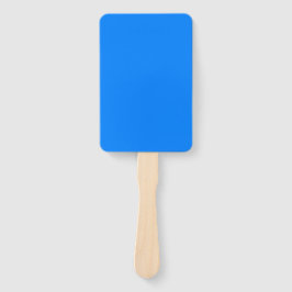 Electric Blue Rectangle Fan for Elegant Event Comf Fächer