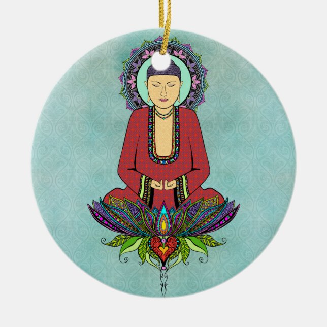 Electric Buddha Ornament (Vorne)