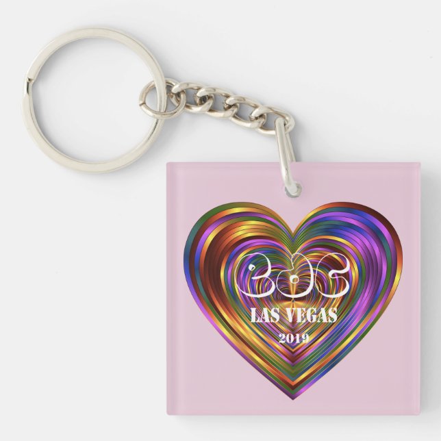 Electric Daisy Carnival - Las Vegas 2019 Schlüsselanhänger (Vorderseite)