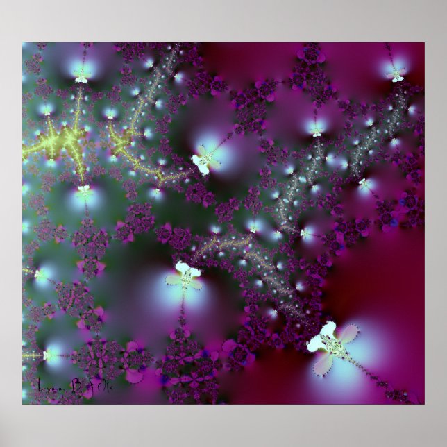 Electric Dragonflies Poster (Vorne)