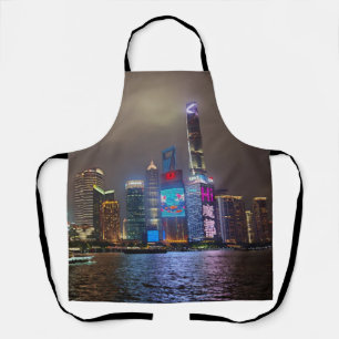 Electric Dreams - Futuristic Shanghai Skyline, A C Schürze