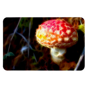 Electric Fly Agaric Kühlschrankmagnet (Amanita) Magnet