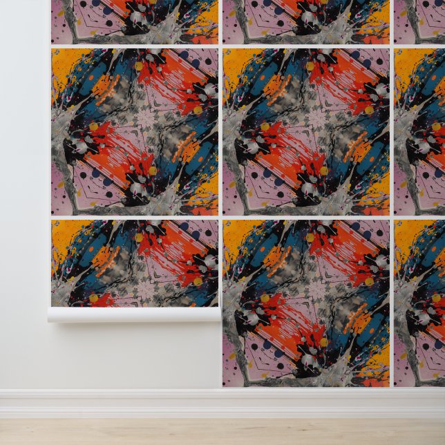 Electric Fusion Burst Tapete (Anwendung)