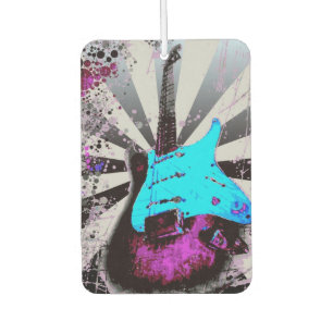 Electric Guitar Air Freshener Autolufterfrischer