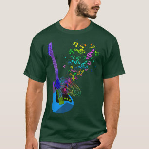 Electric Guitar Music Notes Instrument T-shirt 69