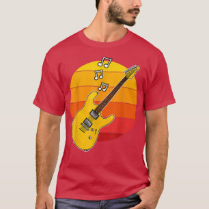 Electric Guitar Summer Festival Gitarrist Musiker T-Shirt