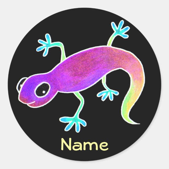 Electric Lizard Sticker (Vorderseite)