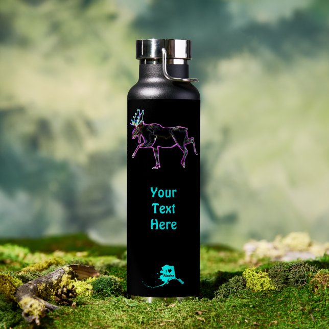 Electric Moose Trinkflasche (Außenbereich (gedreht))