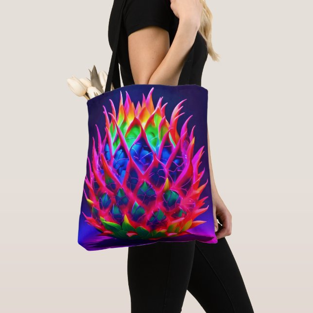 Electric Neon Dragon Fruit Tasche (Von Nahem)