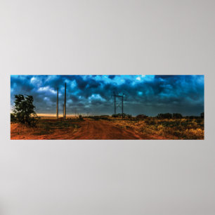Electric Panorama Poster