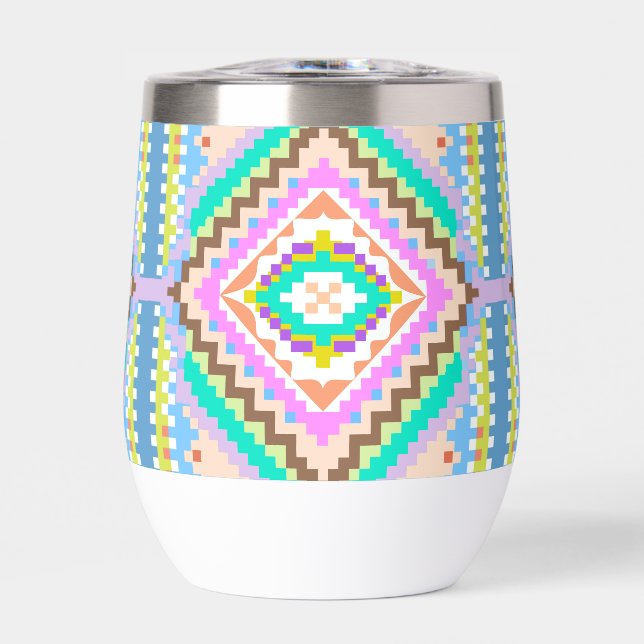 Electric Pastel Dream Kaleidoscope (Vorderseite)