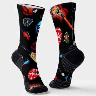 Electric Rock Guitars Socken