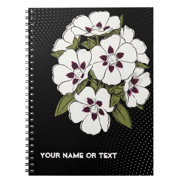 Electric Rockrose: The Pop-Art Cistus  Notizblock (Vorderseite)