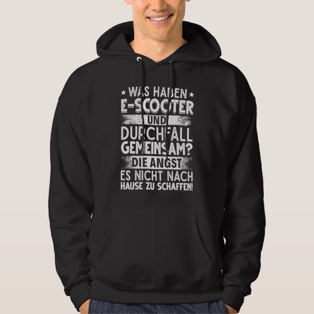 Electric scooter  scooter  e scooter hoodie (Vorderseite)