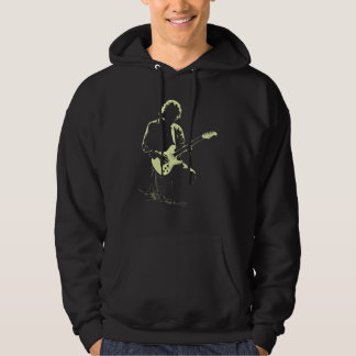 Electric Solitude Strings in the Dark Neon Silence Hoodie