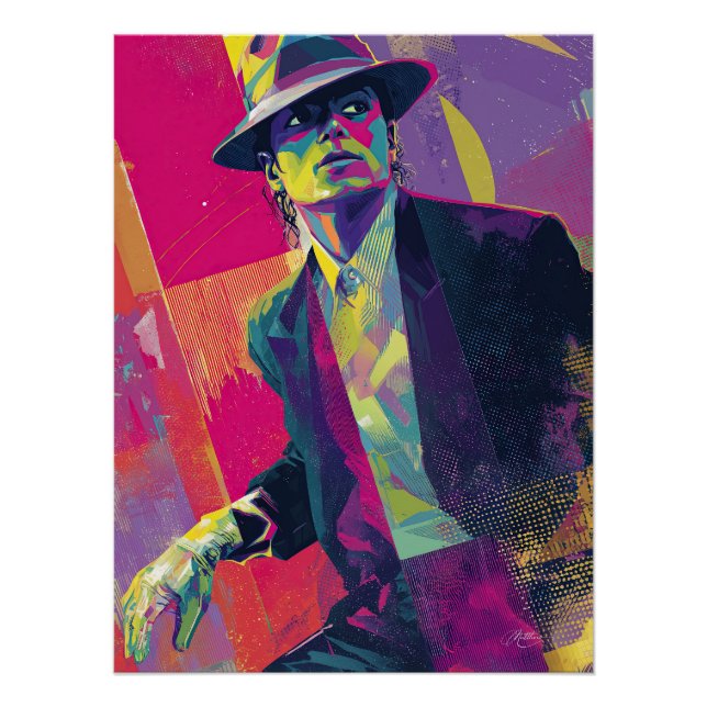  Electric Thriller Noir Poster (Vorderseite)