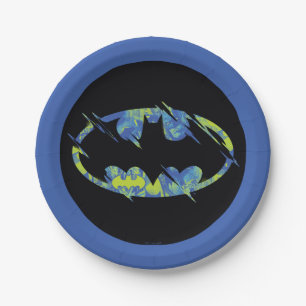 Electric Up Batman Symbol Pappteller