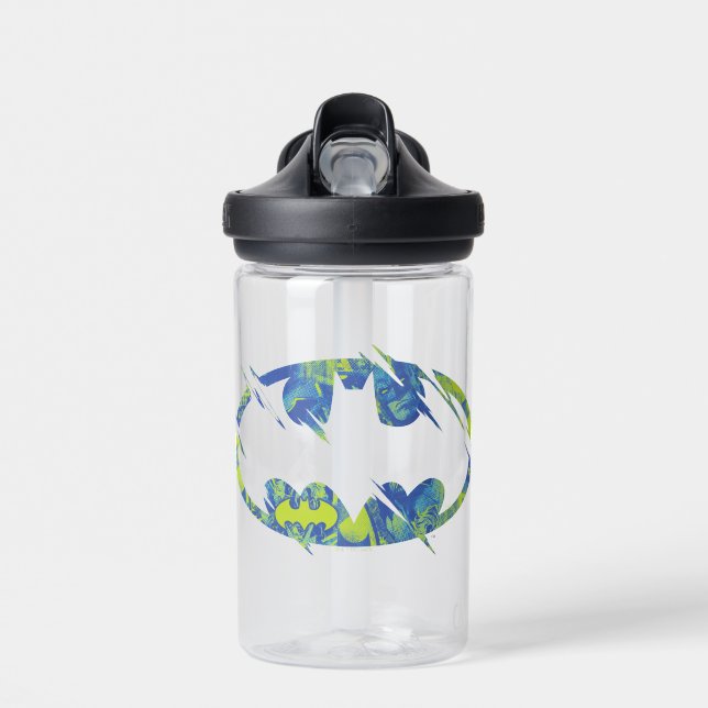 Electric Up Batman Symbol Trinkflasche (Vorne)