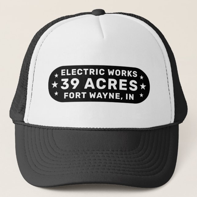 Electric Works™ Trucker Hat Truckerkappe (Vorderseite)