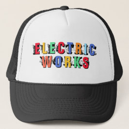 Electric Works™ Trucker-Mütze total vermurkst Truckerkappe