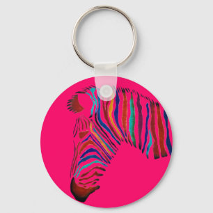 Electric Zebra. Schlüsselanhänger
