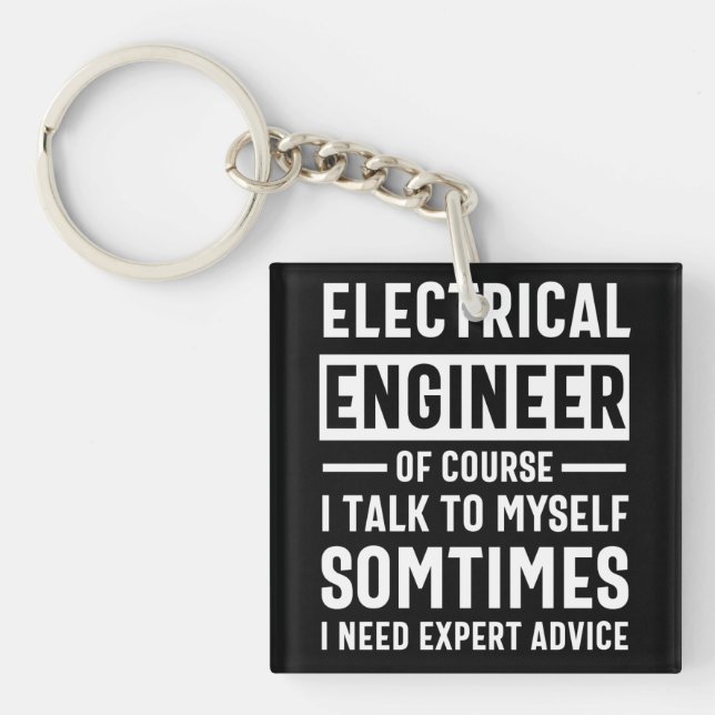 Electrical engineer schlüsselanhänger (Vorderseite)
