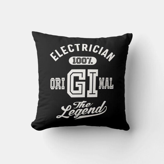 Electrical Job Title Gift Kissen (Vorderseite)