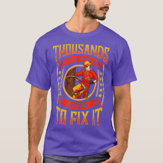 Electrical Lineman Power Lineman T-Shirt