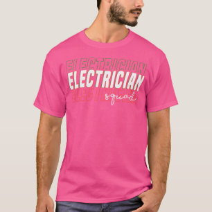 Electrical Squad Electro Worker Handwerker T-Shirt
