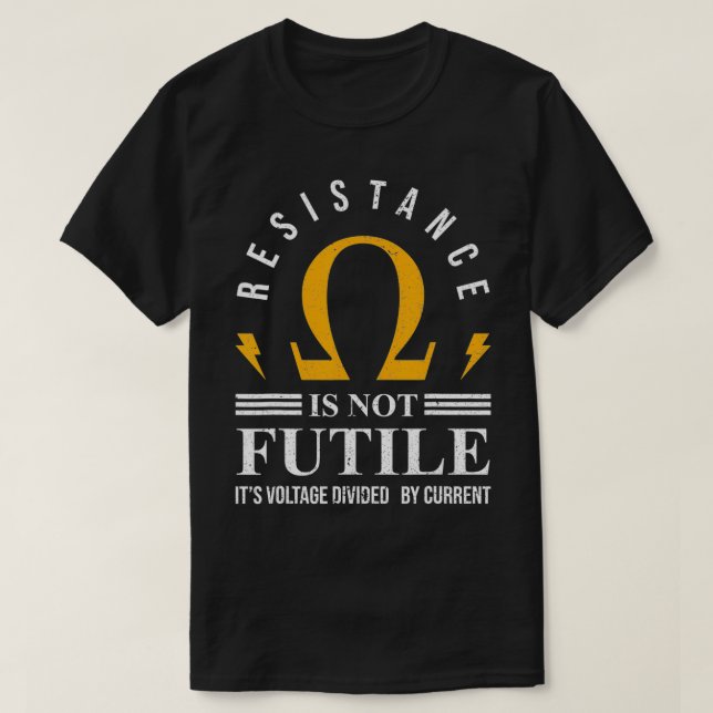 Electrician Gifts for Men & Funny electrical Desig T-Shirt (Design vorne)