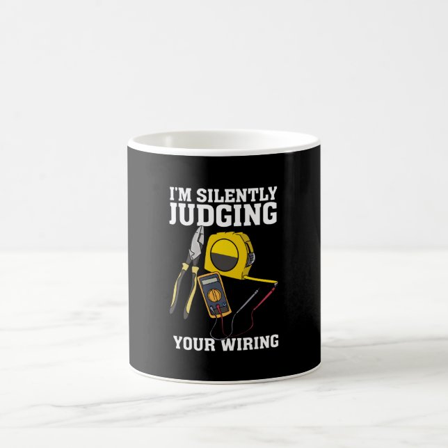 Electrician Humor Profession Kaffeetasse (Mittel)