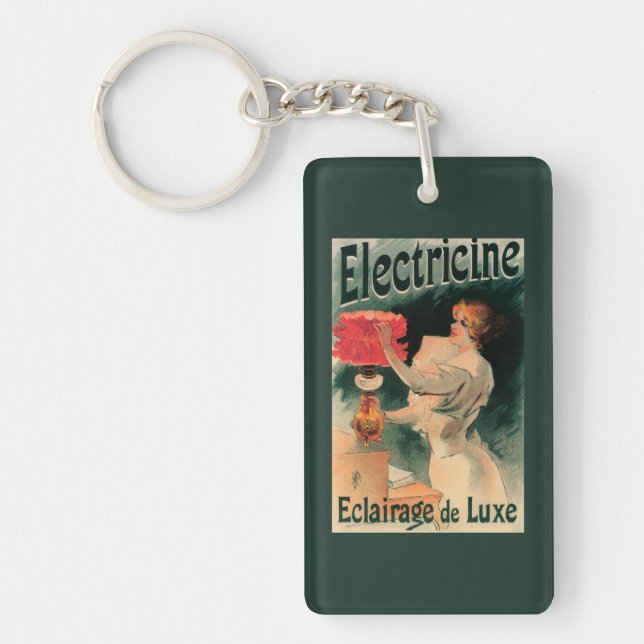 Electricine förderndes PosterFrance Schlüsselanhänger (Vorderseite)