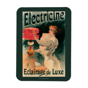 Electricine-WerbeplakatFrankreich Magnet