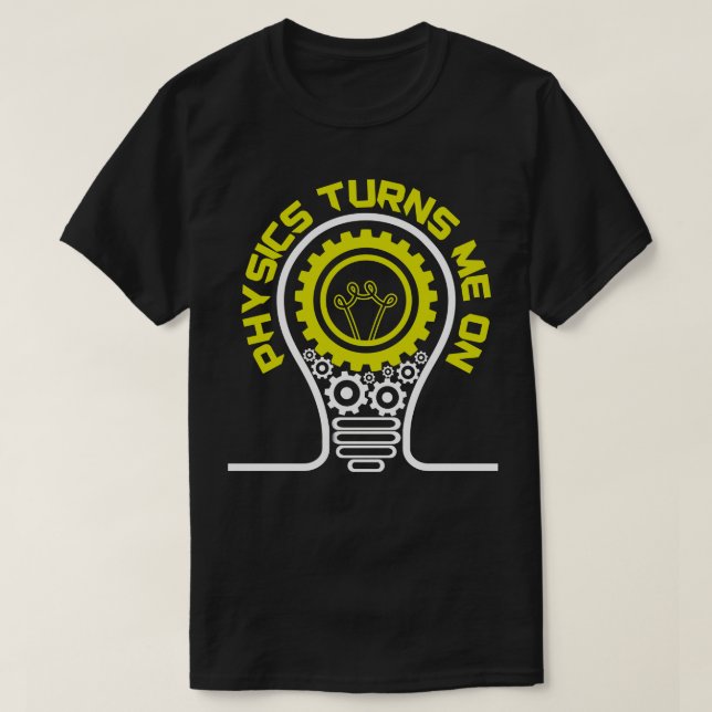 Electricity Geek Gift Funny Physics T-Shirt (Design vorne)