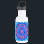 Electrifying Geometrical Mandala Water Bottle Edelstahlflasche<br><div class="desc">Here is my second mandala guidance tool,  this one emitting positive electric energy to protect against negative energy and 2 small pyramids for your connection to the divine... </div>