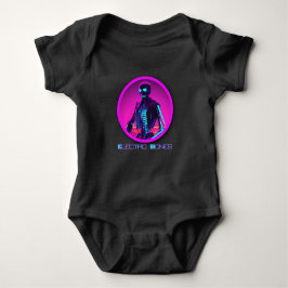 Electro Bones Baby Strampler