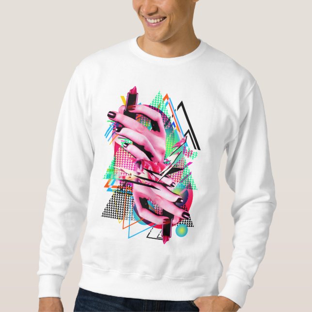 electro_clash_2 sweatshirt (Vorderseite)