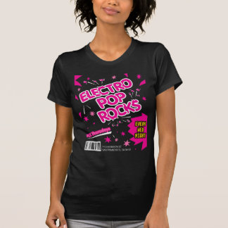 Electro-Pop-Felsen-Süßigkeits-Rosa-T - Shirt