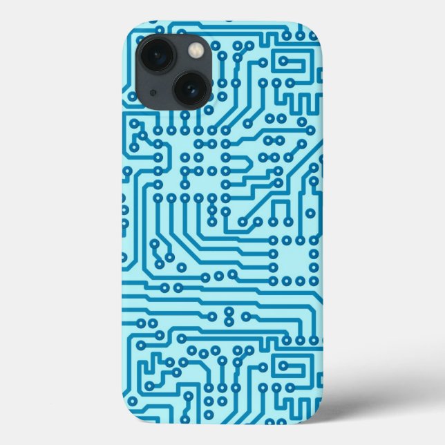 Electronic Digital Circuit Board Case-Mate iPhone Hülle (Rückseite)