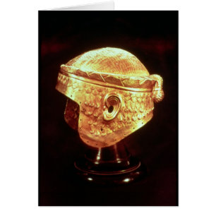 Electrum-Sturzhelm von König Mes-Kalem-Graben