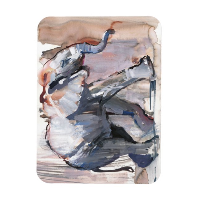 Elefant 2012 magnet (Vertikal)