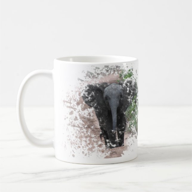 Elefant 2 kaffeetasse (Links)
