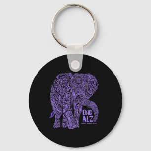 Elefant Alzheimerheimer Bewusstseinsbekleidung Und Schlüsselanhänger