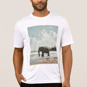Elefant am Strand T-Shirt