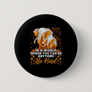Elefant Art Quote Unterstützung Motivation Inspira Button