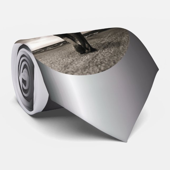 Elefant auf der Flucht Krawatte (Gerollt)