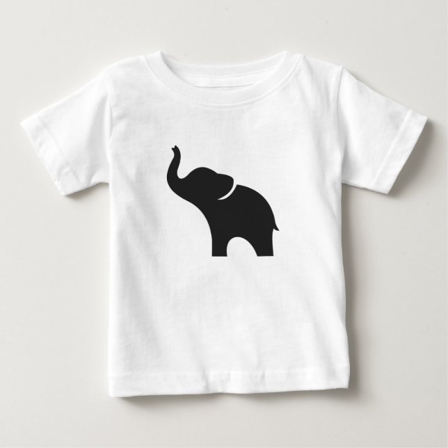 Elefant Baby T-shirt (Vorderseite)