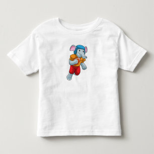 Elefant beim Fußball-Sport Kleinkind T-shirt