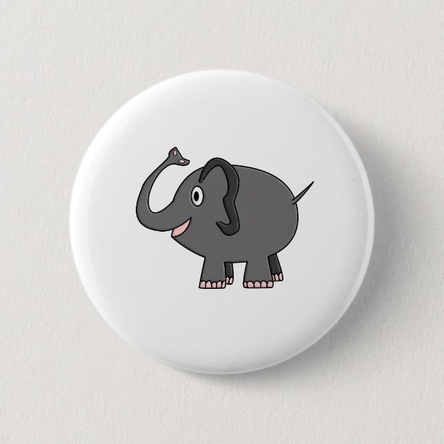 Elefant Button (Vorderseite)